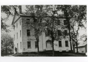 Amherst Academy, Amherst, MA  Image: Jones Library Special Collections