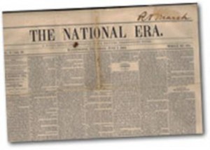 anti-slavery newspaper The National Era June 5, 1851